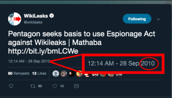 How Many Times Must Assange Be Proven Right Before People Listen?