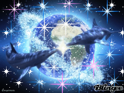 This image has an empty alt attribute; its file name is 2-Dolphins%2BEarth.gif